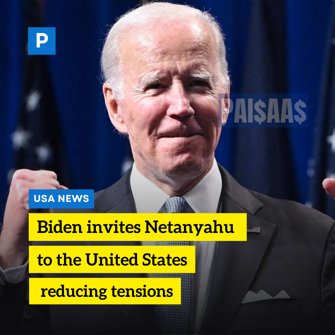 Biden invites Netanyahu to the United States, reducing tensions