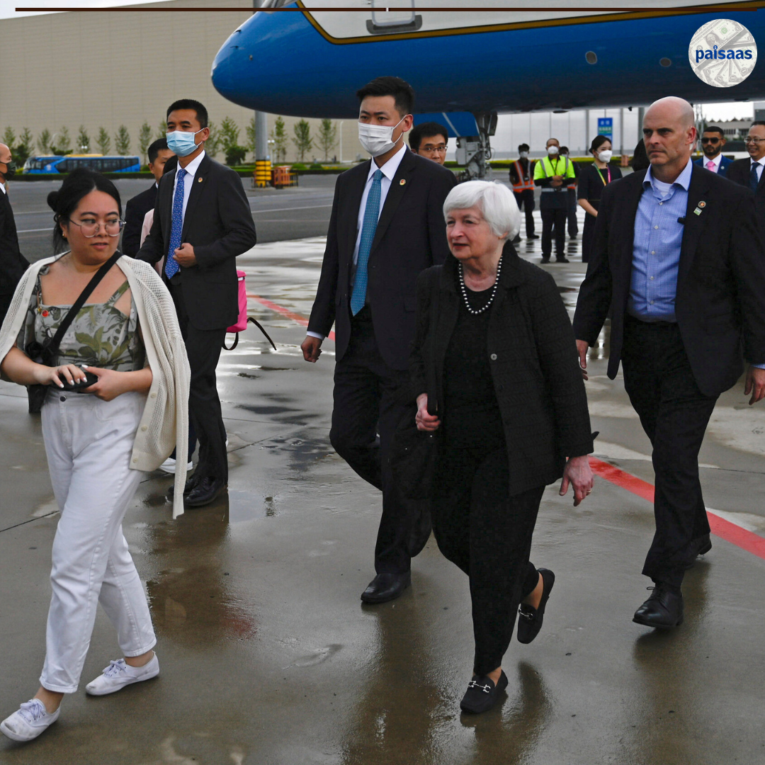 In Beijing, Yellen Criticises China’s Treatment of U.S. Companies