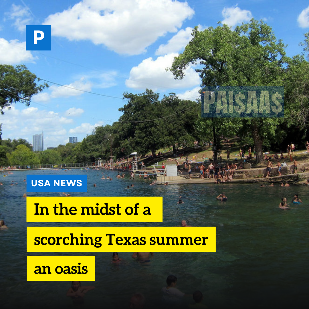 In the midst of a scorching Texas summer, an oasis